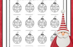 Christmas Math Worksheets | Christmas Math Worksheets