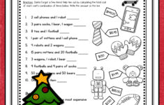 Christmas Math Worksheets | Christmas Math Worksheets