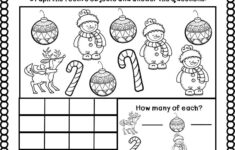 Christmas Math Worksheets For First Grade Free 1St Linear