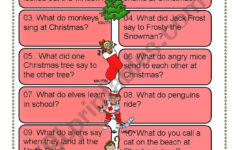 Christmas Riddles For Everyone - Esl Worksheetdturner