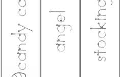 Coloring Pages Worksheets Christmaswordtrace Printable Name