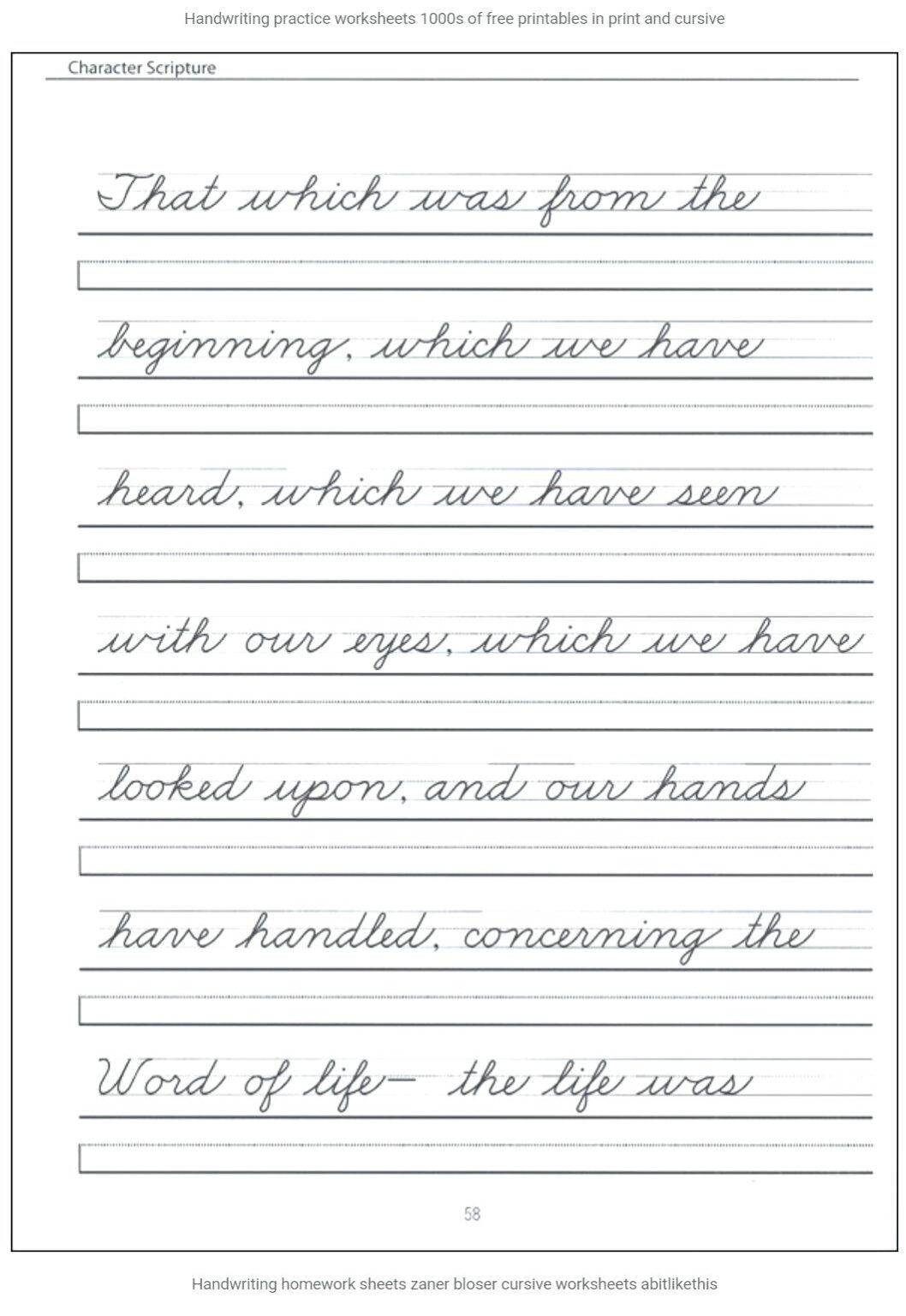 Coloring Pages Worksheets Incredible Printable Cursive 