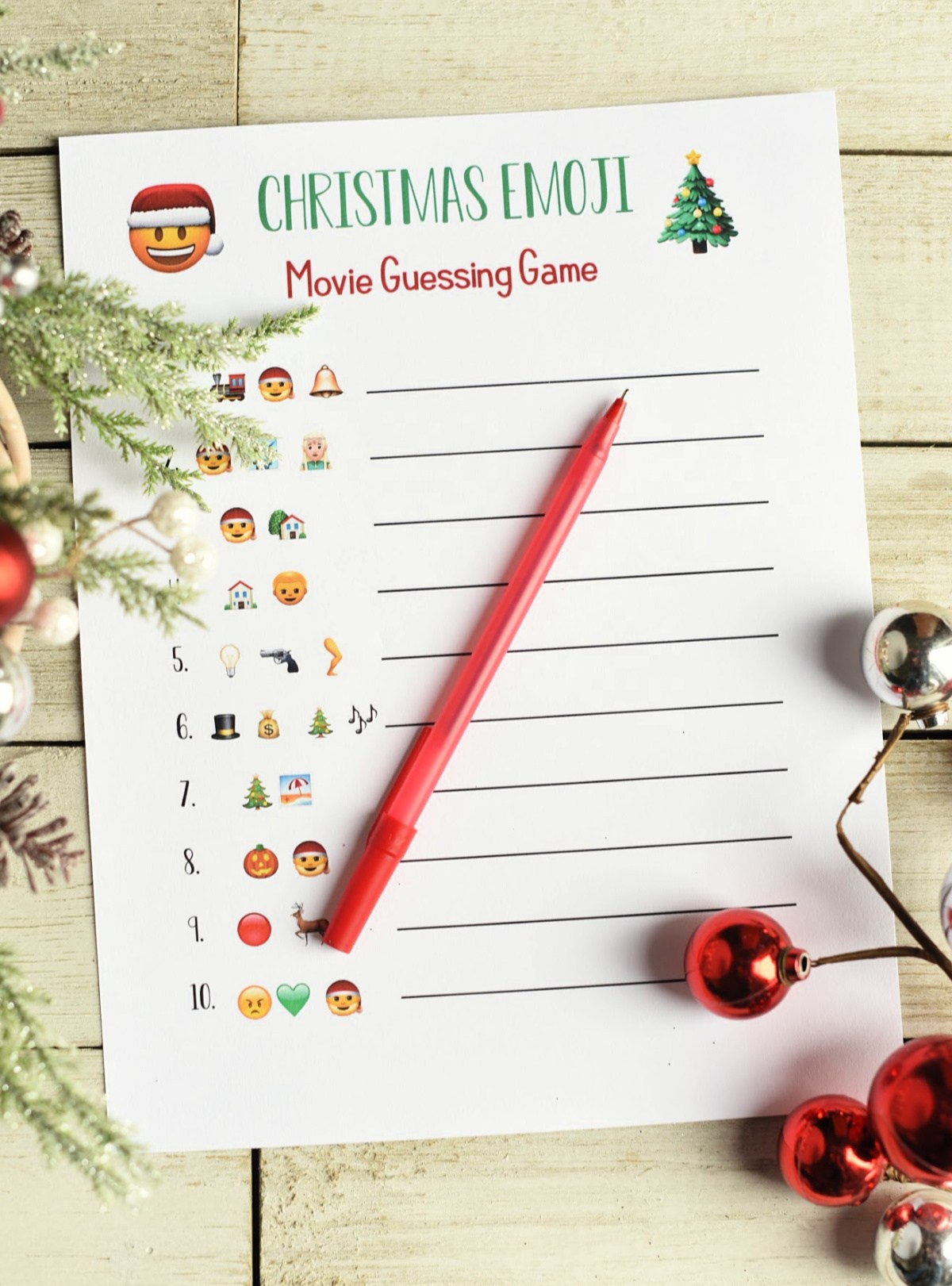 Christmas Song Emoji Game Worksheet AlphabetWorksheetsFree