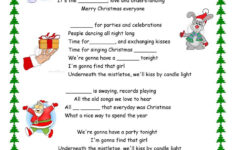 English Esl Christmas Song Worksheets - Most Downloaded (86