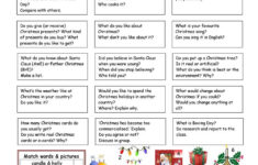 English Esl Christmas Worksheets - Most Downloaded (1001