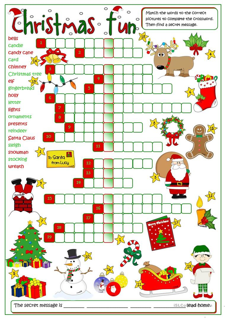 Christmas Adjectives Worksheet Pdf AlphabetWorksheetsFree