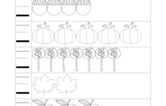 Fall Counting Worksheet | Counting Worksheets, Worksheets