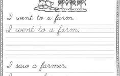 Fall Cursive Handwriting Practice | Cursive Handwriting