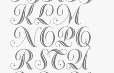 Fancy Bold Cursive Letters, Hd Png Download , Transparent