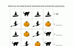 First Grade Math Worksheets Halloween