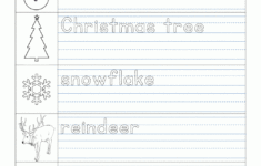 Free Christmas Worksheets For Kids