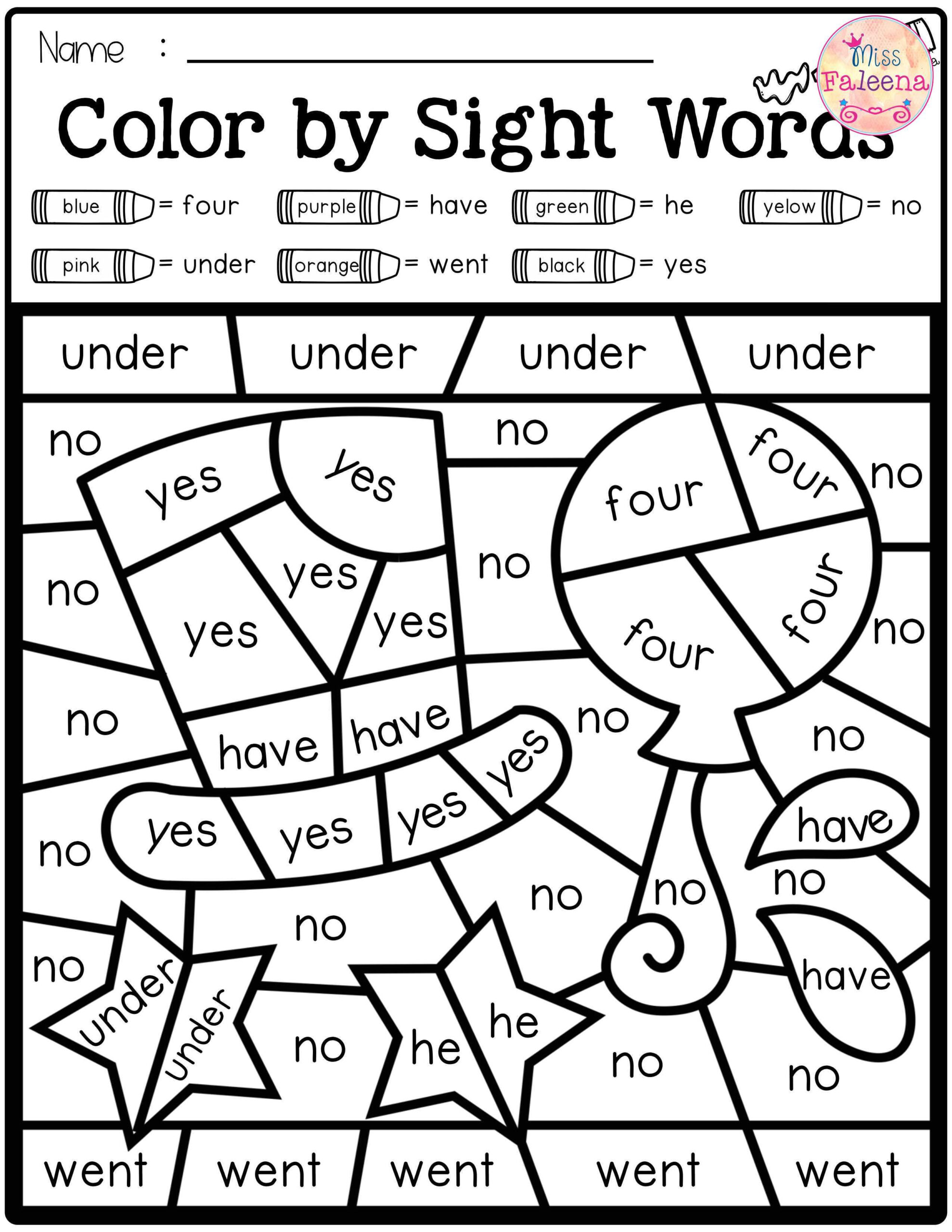 Free Halloween Sight Word Worksheets AlphabetWorksheetsFree