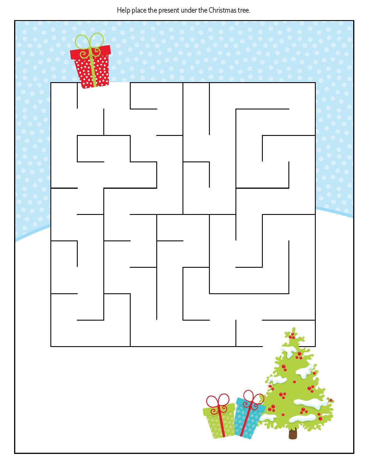 Free Christmas Puzzle Worksheets AlphabetWorksheetsFree