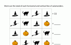 Free Halloween Math Worksheets