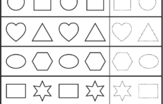 Free Printable Sheets For Preschool Number Tracing Worksheet