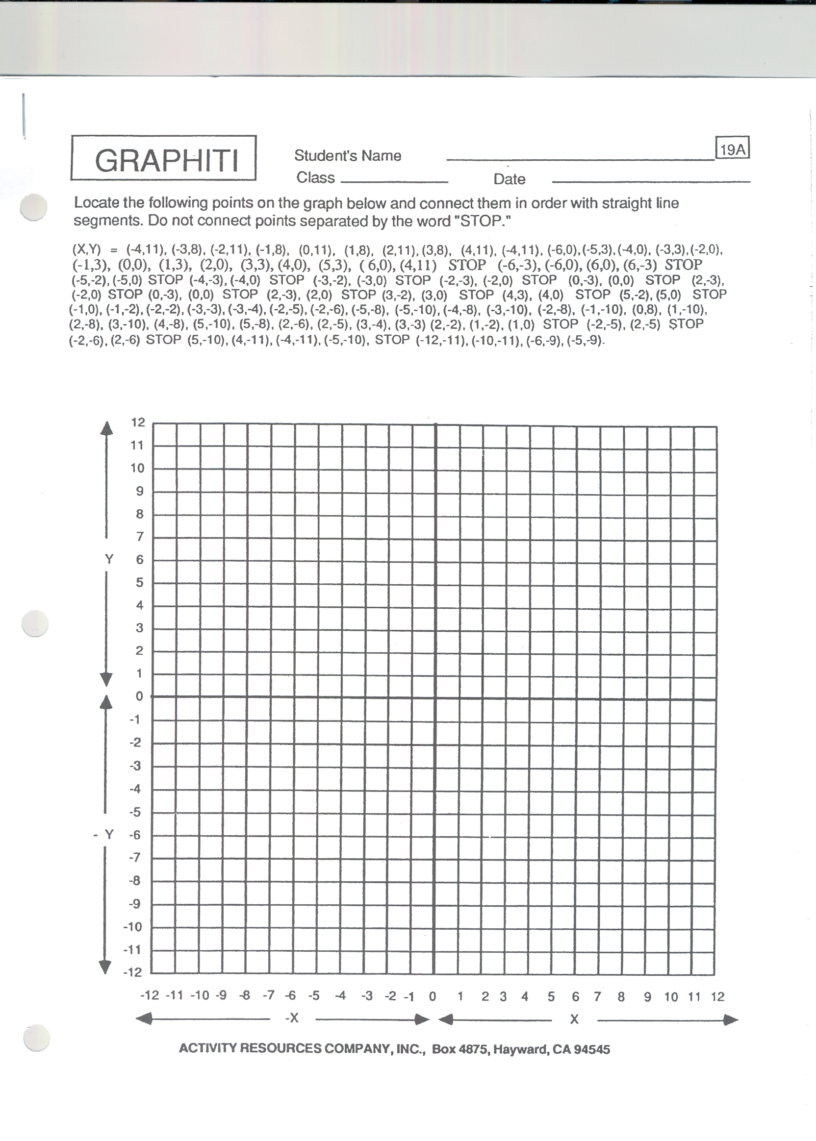  Graphiti Math Worksheet 21a Free Download Goodimg co