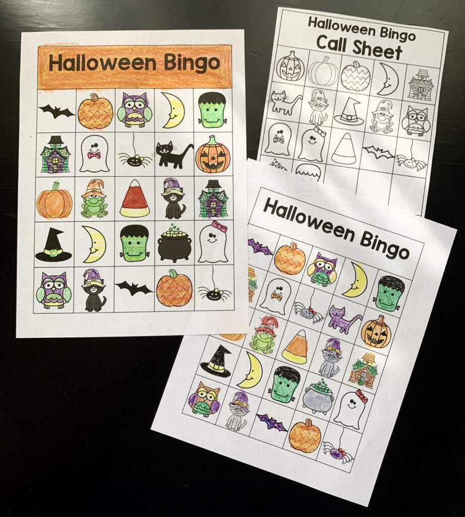 Halloween Bingo Dauber Worksheets | AlphabetWorksheetsFree.com