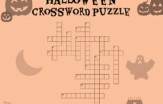 Halloween Crossword Worksheets Printables Scholastic Parents