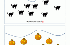 Halloween Math Worksheets For Kindergarten