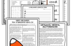 Halloween Reading Packet - Halloween Reading Comprehension