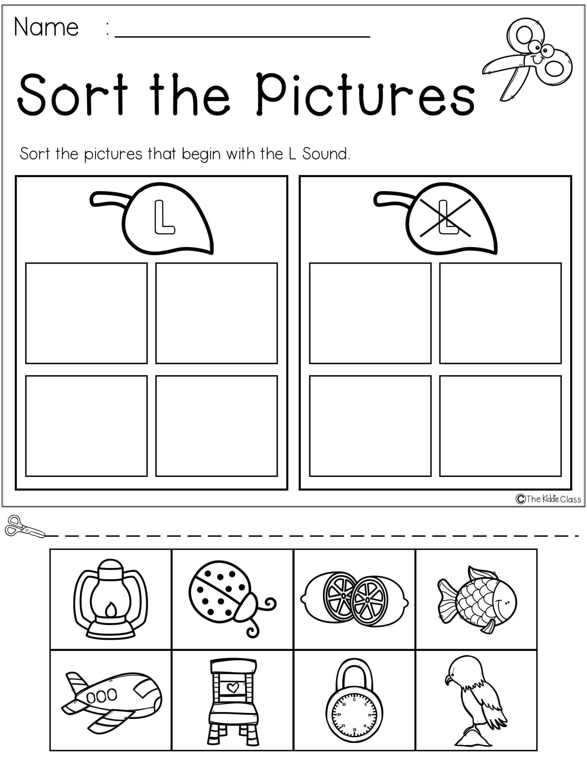 Letter L Worksheets For Kindergarten AlphabetWorksheetsFree