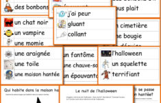 L'halloween: French Halloween Vocabulary And Writing