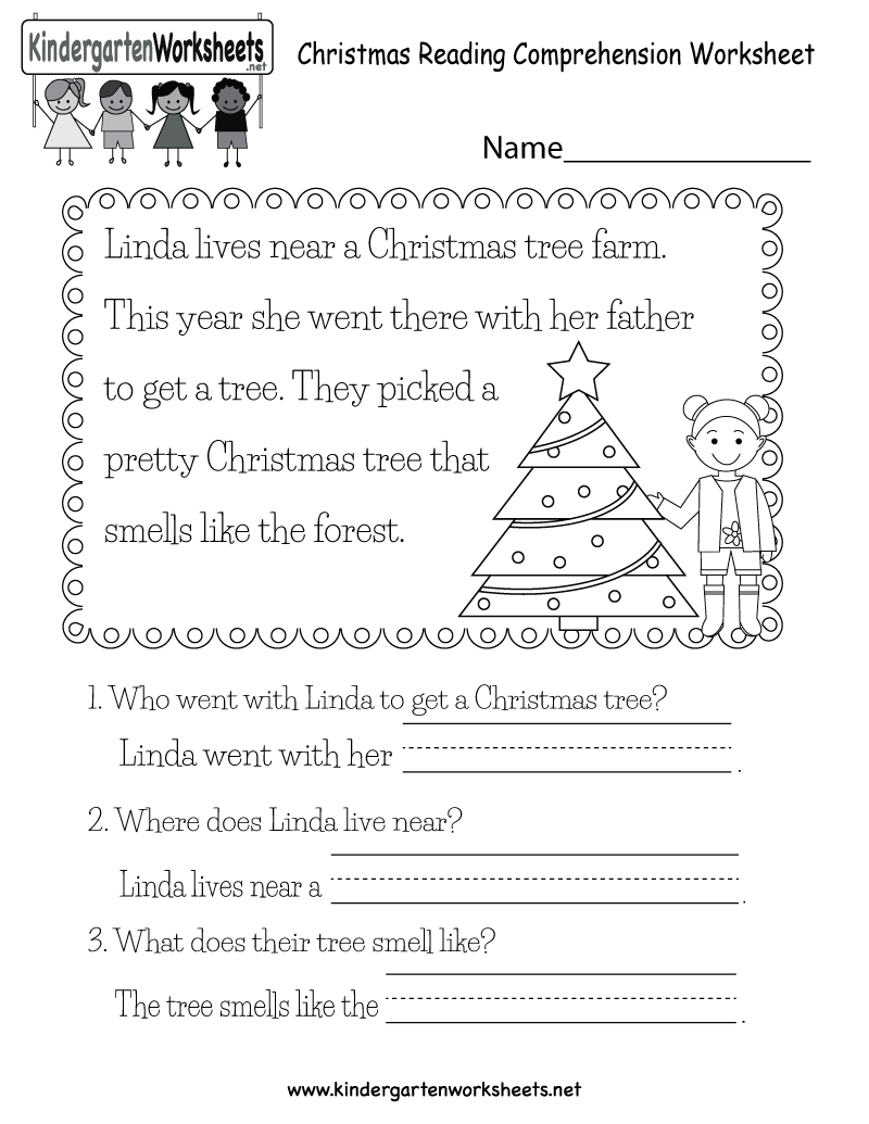 2nd Grade Christmas Reading Comprehension Worksheets ...