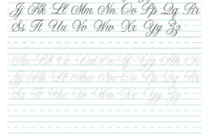 Math Worksheet ~ Cursive Alphabet Practice Sheetsiting