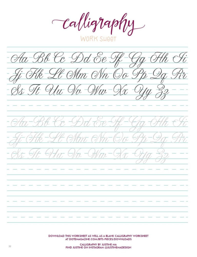 Math Worksheet ~ Cursive Alphabet Practice Sheetsiting ...