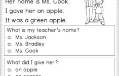 Math Worksheet : Free Reading Comprehension Worksheets First