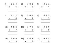 May8Forstudents Page 23: Printable Numbers 1-10 Flashcards