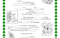 Merry Christmas - English Esl Worksheets For Distance