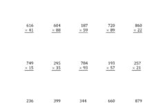 Multiplying 3-Digit2-Digit Numbers (A)