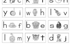 Phonics Worksheets For Kindergarten Free Koogra Throughout