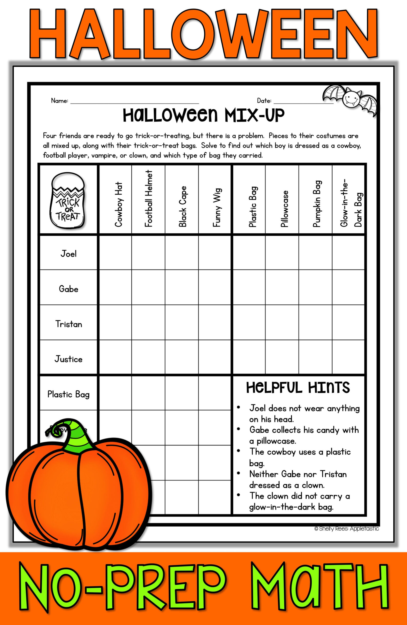 5th Grade Math Worksheets Fun Crafts Halloween AlphabetWorksheetsFree