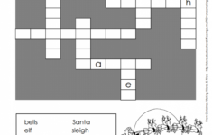 Printable Christmas Crossword Puzzle | A To Z Teacher Stuff