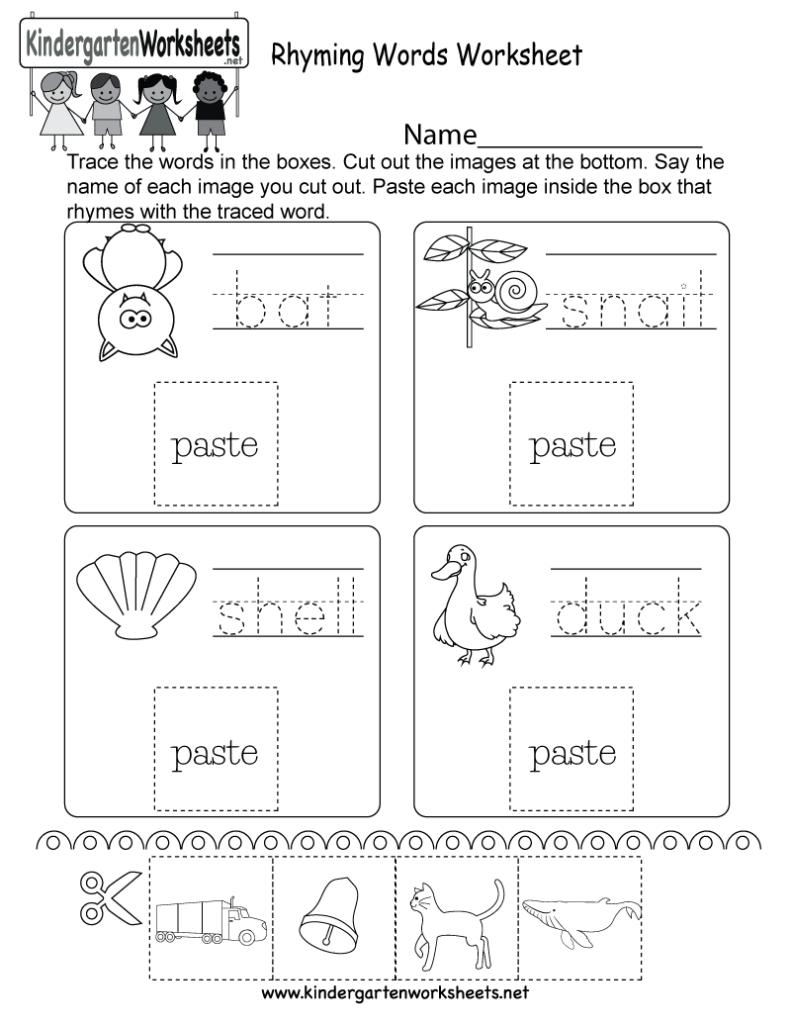 Christmas Rhyming Words Worksheet AlphabetWorksheetsFree