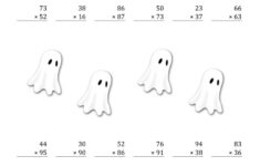 Scary Multiplication (2-Digit2-Digit) (A)