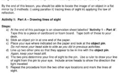 Snc 2D Grade 10 Science, Academic Unit: Light And Geometric