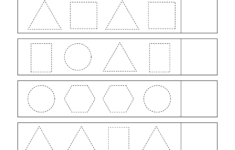 This Is A Fun Shape Tracing Patterns Worksheet. You Can