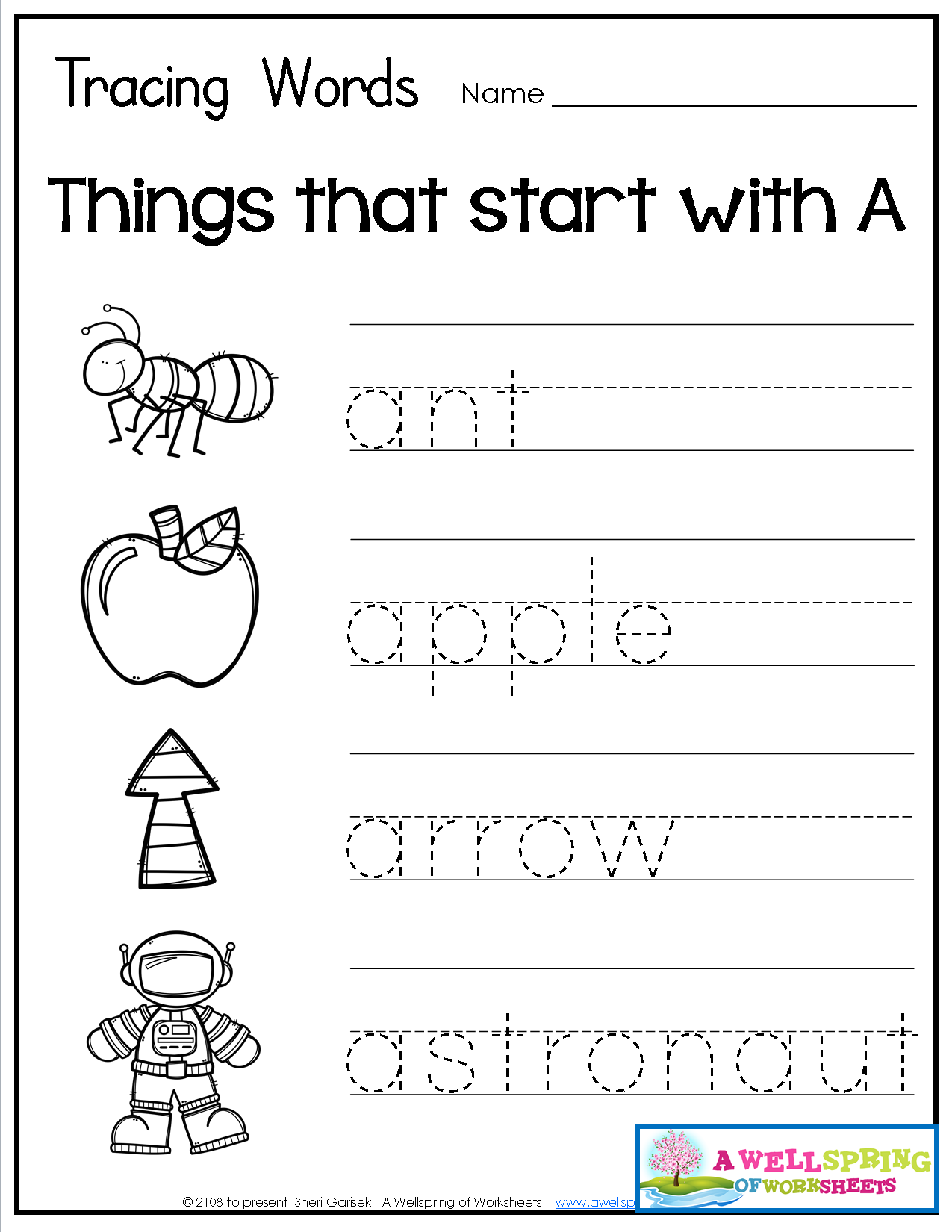 Three Letter Words Tracing Worksheets AlphabetWorksheetsFree