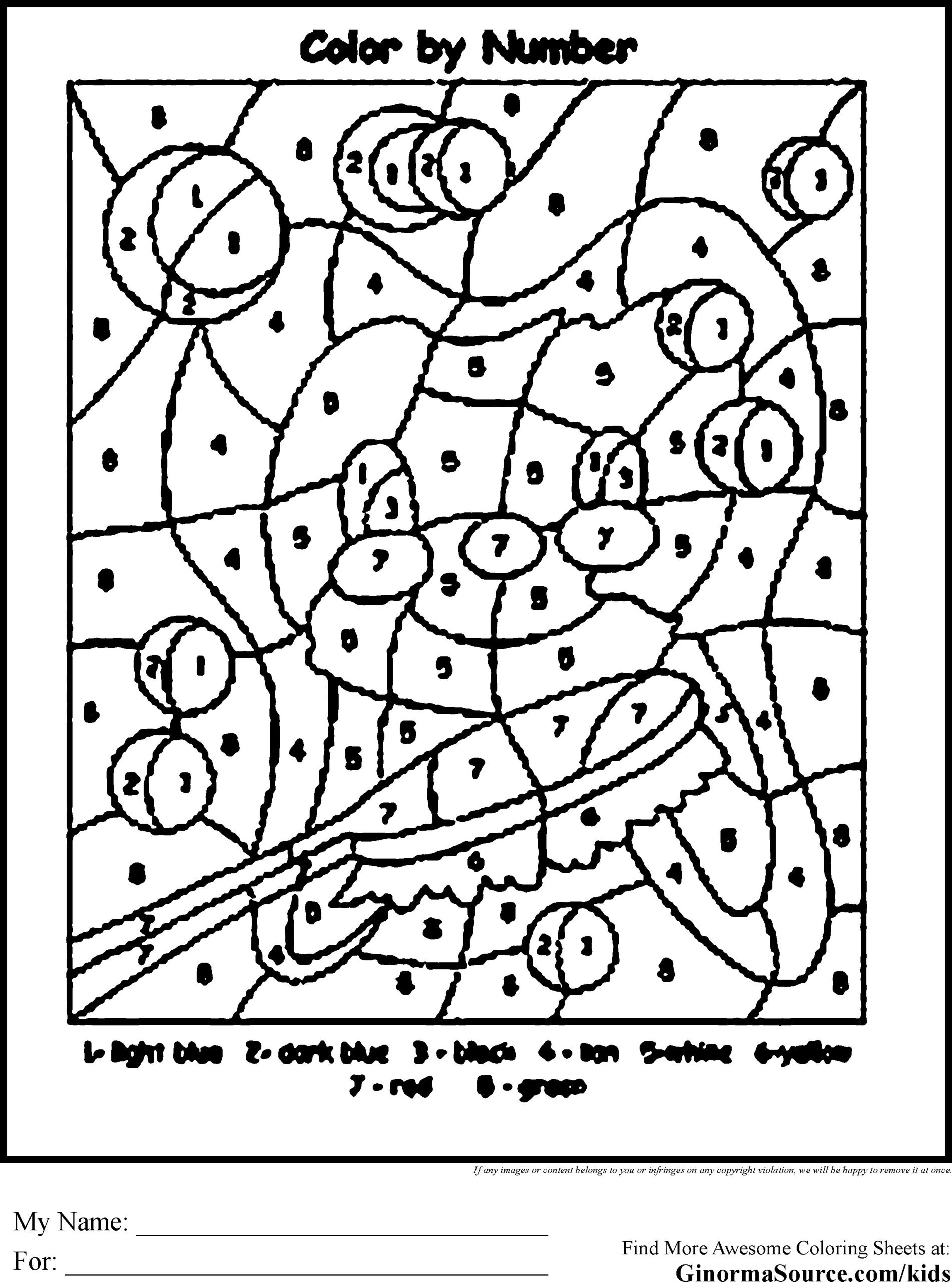 Tremendous Christmas Math Coloring Pages Picture Ideas