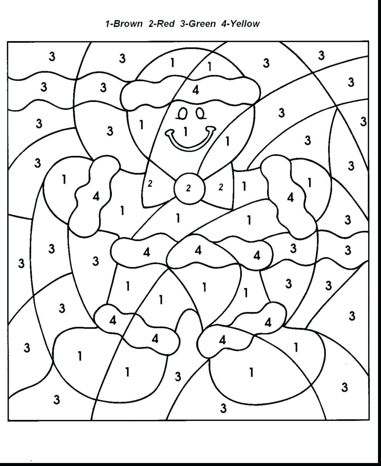 Math Coloring Pages 2nd Grade At Getcoloringscom Free Subtraction Color By Number Math
