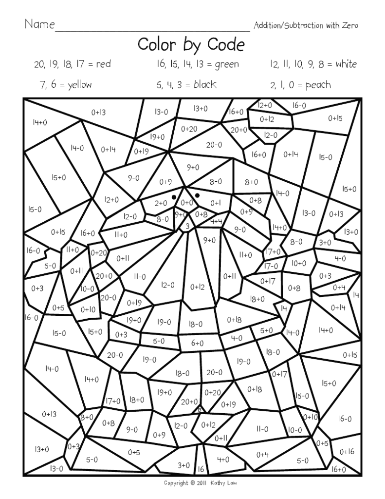 Worksheet ~ Worksheet Christmas Maths Colournumbers