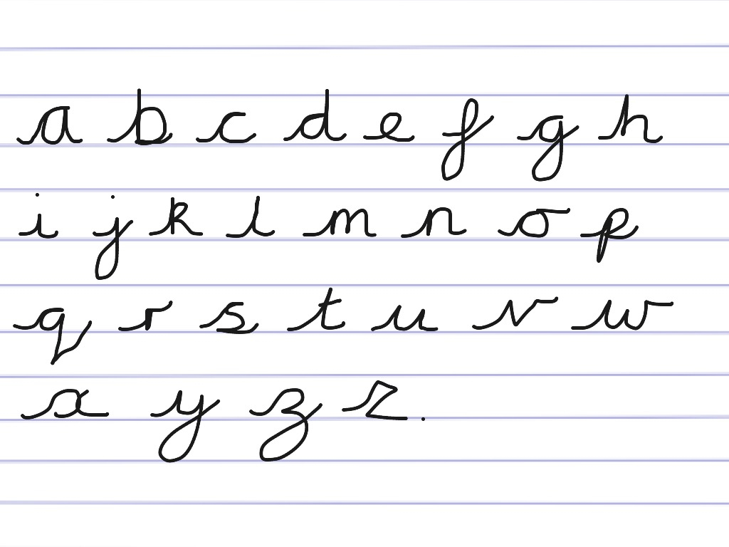 lowercase-and-cursive-letters