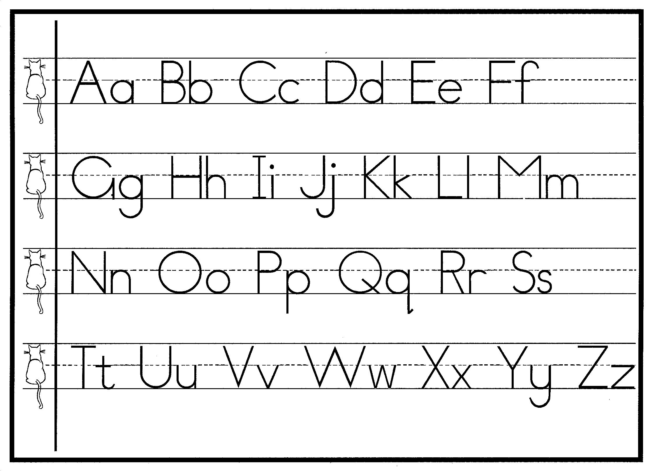 Cursive Alphabet Images To Print AlphabetWorksheetsFree