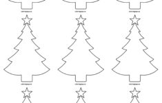 Xmas Tree Cut Out Worksheet | Printable Worksheets And