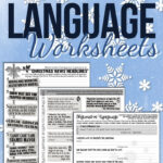 Christmas Figurative Language Worksheets | Figurative