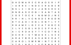 Christmas Word Search Free Printable For Kids Or Adults