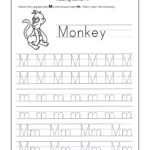 Math Worksheet : Letter M Worksheets For Kindergarten Trace